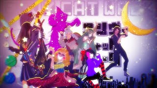 mmd エンヴィキャットウォーク / Envy Catwalk w my favorite characters (girlies ver.)