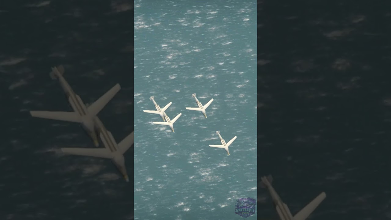 JAS 39 Gripen Conducts Precision Mission Over Aircraft Carrier