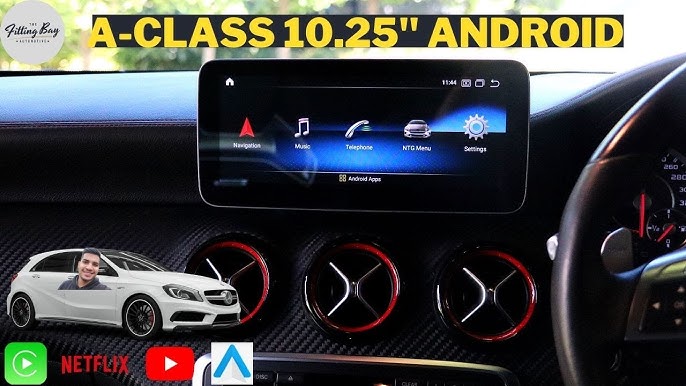 Retrofit 10.25 Large Screen Android Tablet for Mercedes - Braybrooks