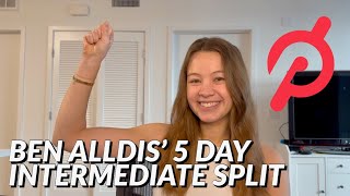 REVIEWING BEN ALLDIS' 5 DAY INTERMEDIATE SPLIT | PELOTON STRENGTH Net Worth