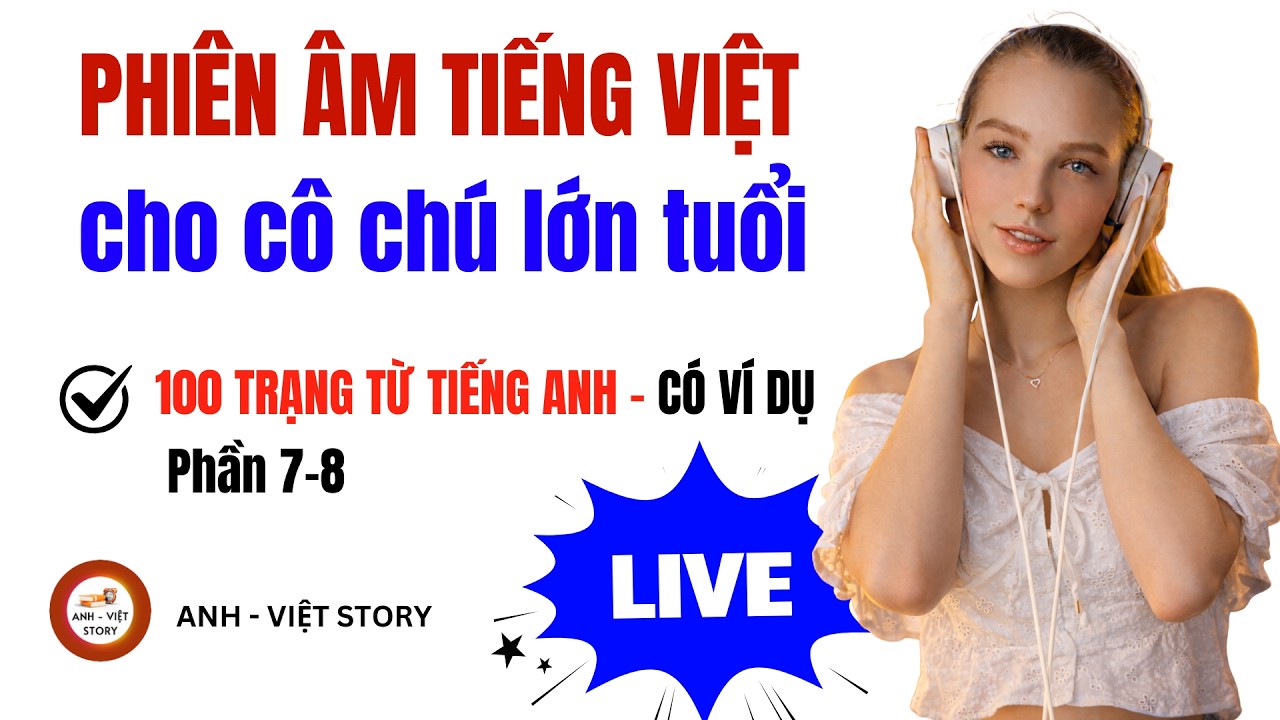 Học Tiếng Anh Giao Tiếp Cho Người Lớn Tuổi: 100 Trạng Từ Tiếng Anh có Ví Dụ (Phần 7-8)