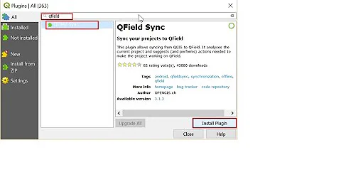 Qfield: Charging project from tablet and syncing from QField to Qgis