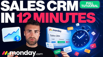 monday.com Sales CRM in 12 minuten (volledige tutorial)