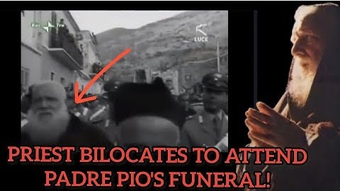 Mysterious Bilocation of Italian Priest Recorded on Video! WITNESSES CONFIRM!