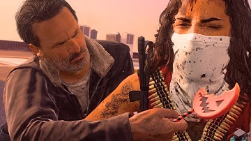 The Walking Dead MW3 Operators With Execution Compilation | Call Of Duty Finishing Moves