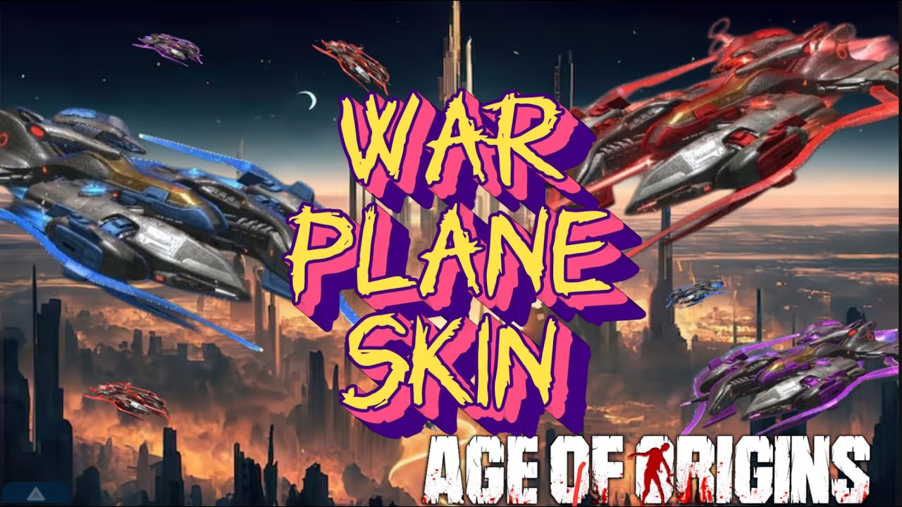 Age Of Origins War Plane Skin  