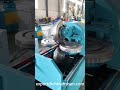 How to use Huashun's machine to change a round tube to be a taper square tube?