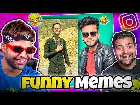 Funniest Instagram Memes ft. Elvish Yadav 🤣 { Meme Review }