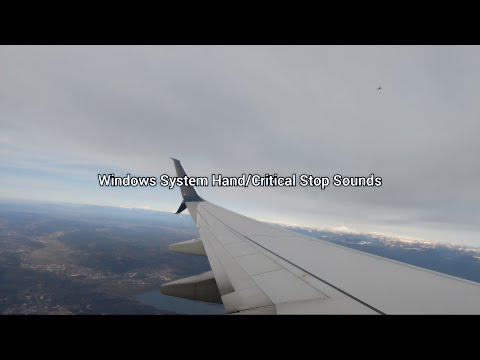 Windows System Hand/Critical Stop Sounds