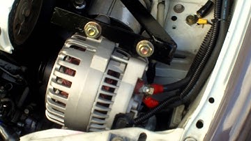 Honda Civic: Custom Mechman Alternator Bracket