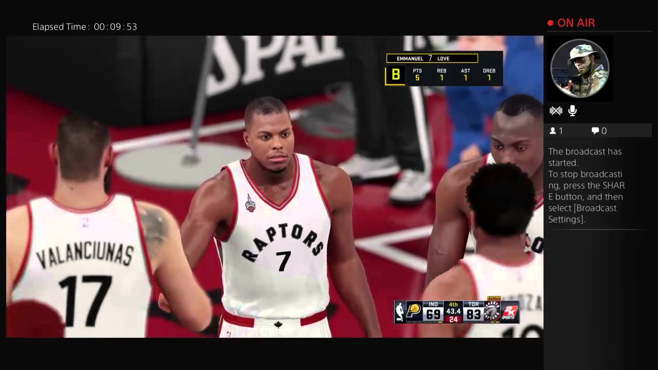 Eman32494's Live PS4 Broadcast NBA 2k16 My Career