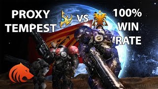 StarCraft 2: 100% PROXY Tempest Win Rate Build!!!