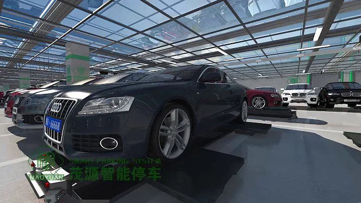 Intelligent Robotic parking carrier -AGV parking system