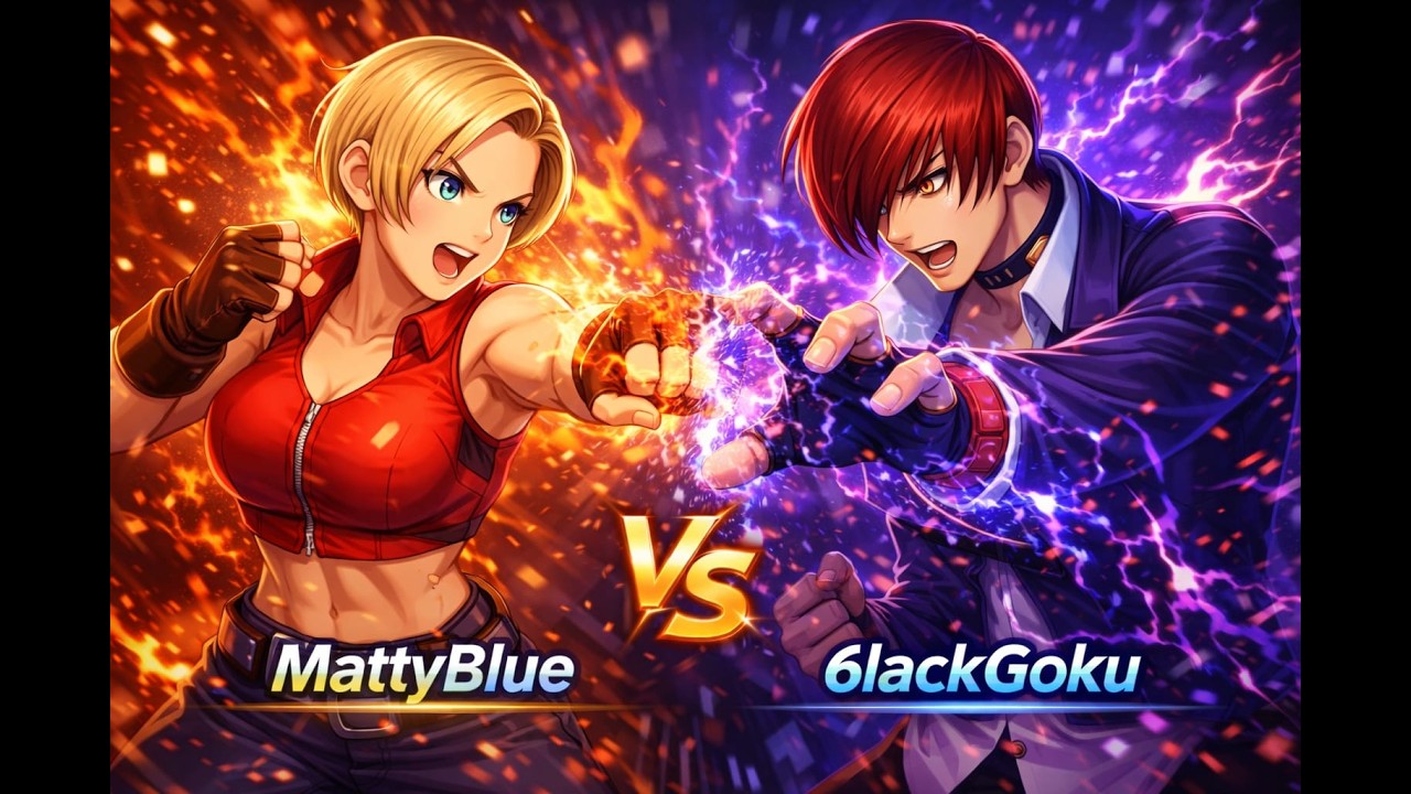 KOF 2002 Plus FT 3 - MattyBlue VS 6lackGoku