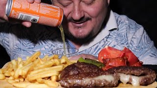 ||ASMR MUKBANG|| Kaşarlı Köfte ve Patates Kızartması #neromasmr