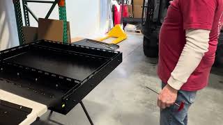 Ineos Grenadier: Update installation of the complete drawer system.