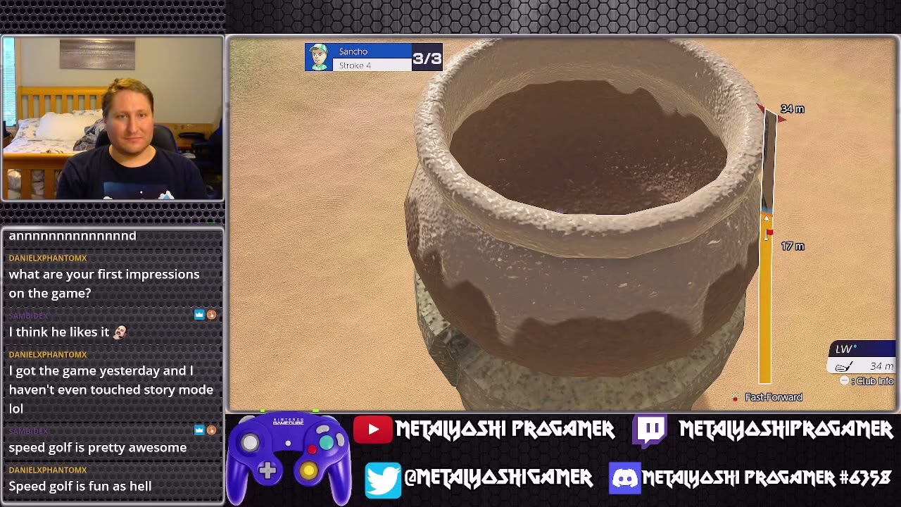 Let's Play Mario Golf Super Rush [10]: Thunderbolts and Lightning, Very Frightening