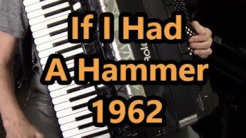 Roland 8x accordion, If I Had A Hammer, Dale Mathis Accordion