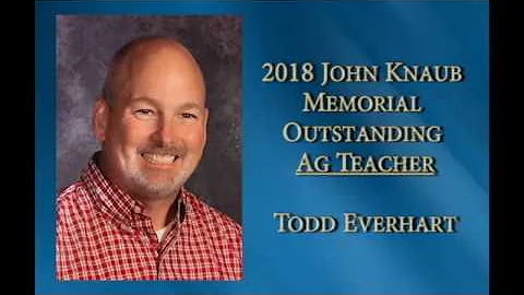2018 John Knaub Outstanding Teacher Award - Mr. To...