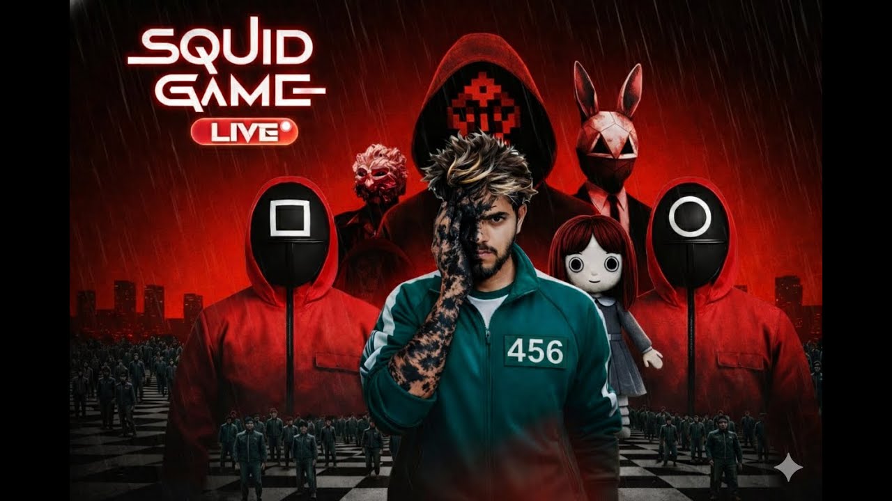 Squid Game Live Hard level🤯