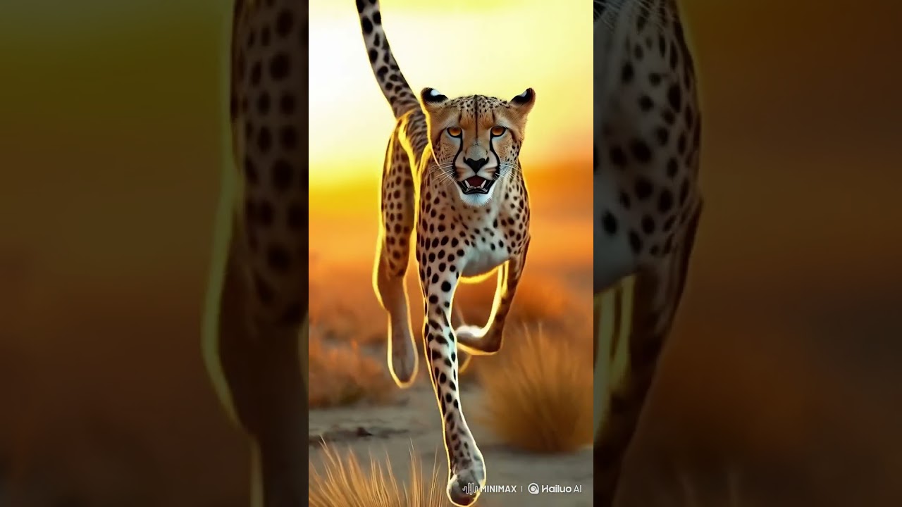 ⚡ The Fastest Predator on Earth in Action! | Cheetah Speed Unleashed 🐆🔥 