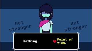 Circle Circle Dot Dot — Deltarune Weird route meme