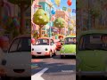 Vehicles Song - English Nursery Rhymes for Children's | Galatta Kids | Shorts