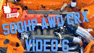 Awd K20 Turbo CRX Video 6