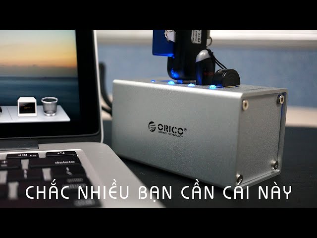 THIẾT BỊ NÀY CHẮC RẤT NHIỀU BẠN CẦN ĐẾN, HUB USB 3.0 - 4 PORT VỎ NHÔM XỊN XÒ