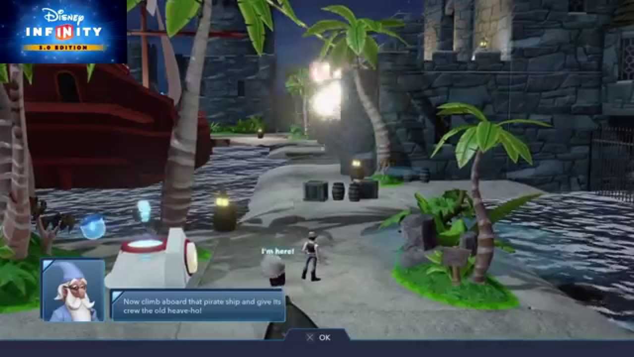 Disney Infinity 3.0 Toy Box Takeover Pirates of the Caribbean Level