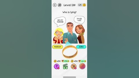 Braindom Level 139 Who is lying