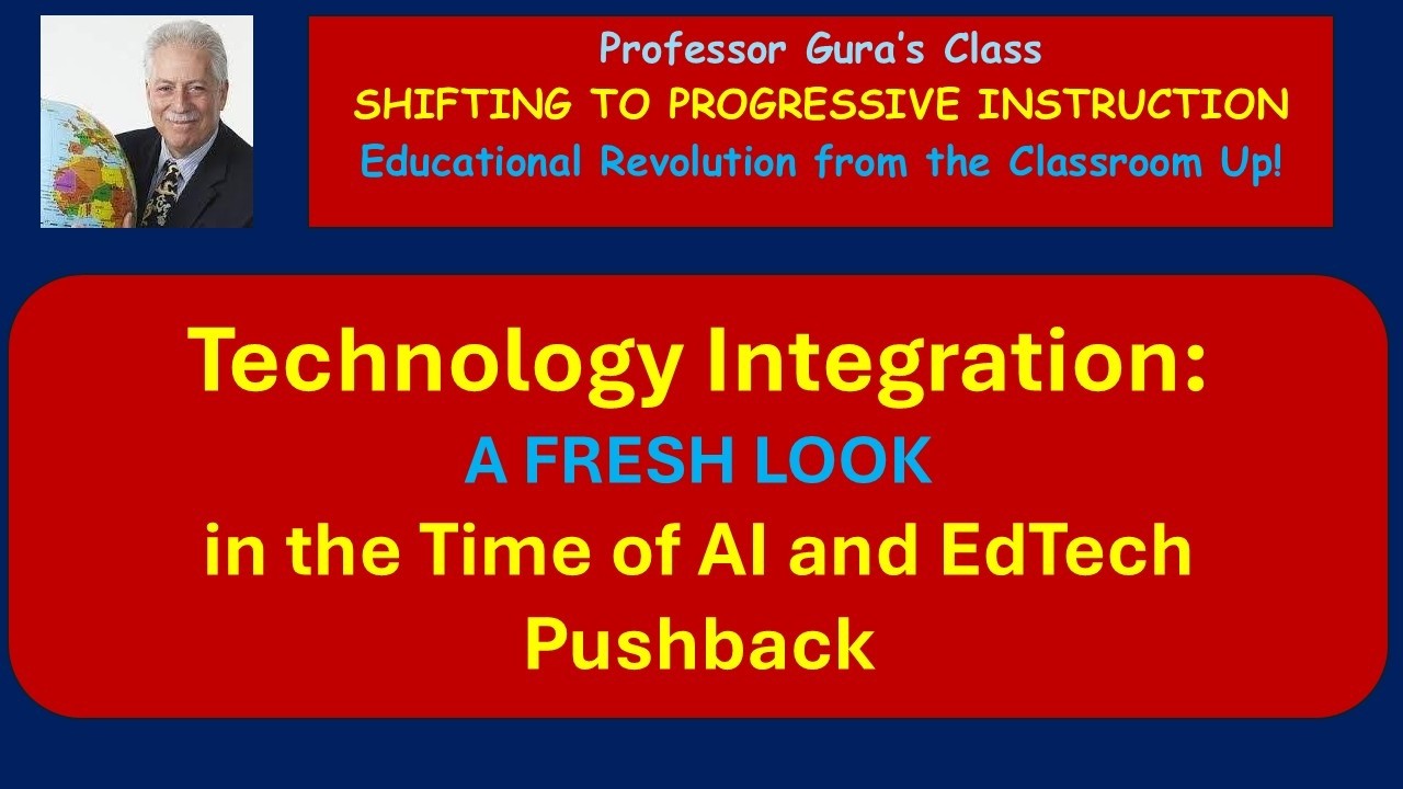 ⁣Technology Integration: A FRESH LOOK in the Time of AI and EdTech Pushback