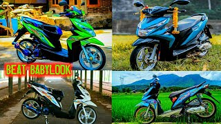 Modifikasi Honda Beat Babylook Thailook Style Simpel Buat Harian Ii Zona Modifikasi