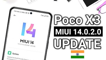 Finally 😃 Poco X3 Miui 14.0.2.0 Stable Update | POCO X3 MIUI 14 INDIA