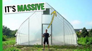 350 Year Old Farm Gets A New Greenhouse