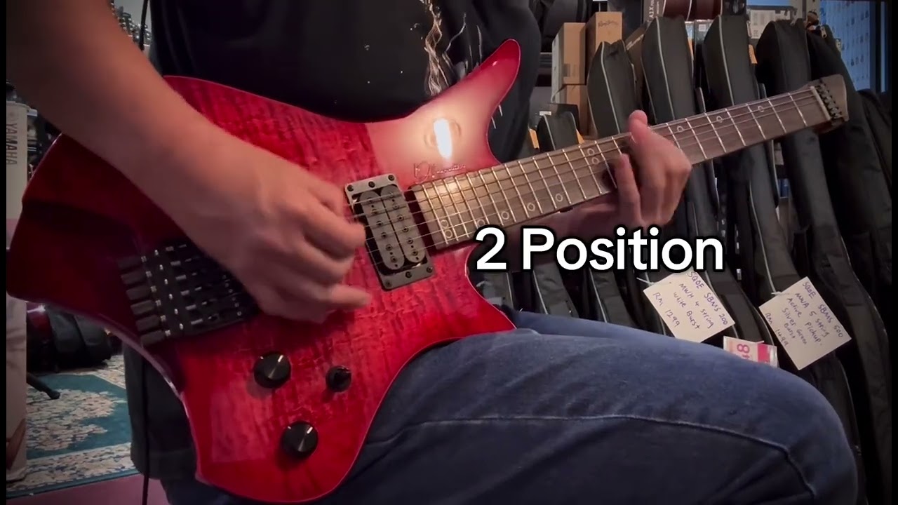 Dhatarattha Custom DHL in Starlight Red Flame Burst with Rosewood FB