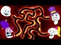 SPOOKY HAUNTED SKELETON MAZE | Halloween Puzzle Games for Kids by Annie and Ben