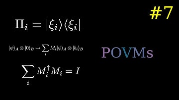 POVMs: Generalized Measurements | QC 7