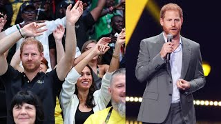 Prince Harry Opens Invictus Games 2023| Meghan Markle Also Joins Prince At Invictus Games Event