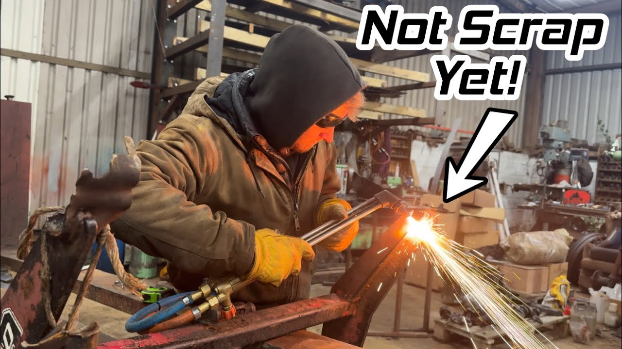 Muck Fork Top Grab Repair & Baler Flywheel Shear Bolt Fix