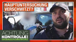 Hauptuntersuchung ABGELAUFEEN! Saftige Strafe und Fahrt beendet! | Achtung Kontrolle
