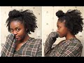 Braidout on 4C Natural Hair (Top Bun)