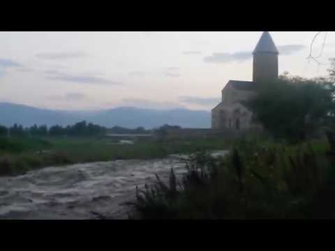 ალავერდის მონასტრის მიმდებარე ტერიტორია დაიტბორა