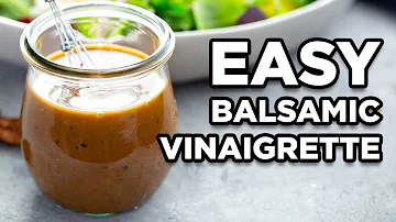 Can I use balsamic vinaigrette instead of balsamic vinegar?