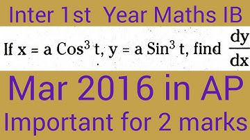 problem on Differentiation in telugu@maths naresh eclass
