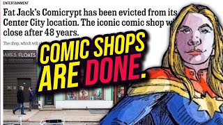 Comic Book Shops are NEVER Making a Comeback, Sorry.