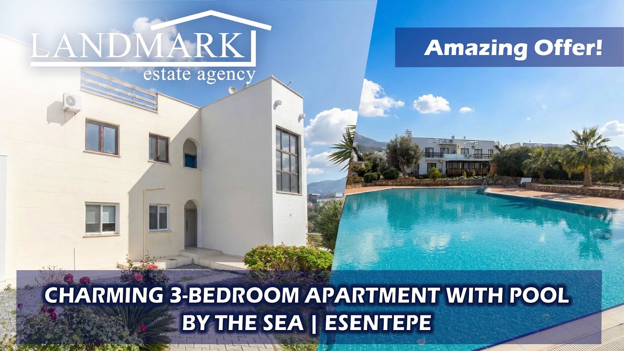 🎥 Welcome to this beautiful 3-bedroom garden apartment in Northern Cyprus! 🌴🏡