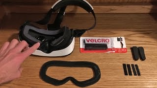 How to Improve Gear VR Comfort, Adjust Foam Padding Without Damage