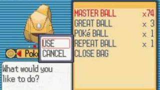 Pokemon Ruby Destiny Catching Dialga