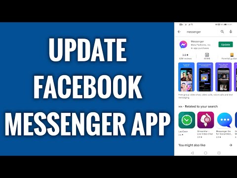 Video: Wie aktualisiere ich meinen Facebook Messenger?